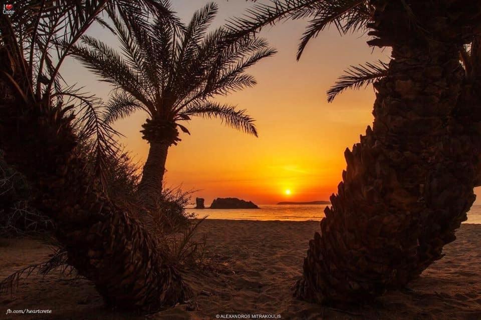 Villa Sea View Mesa Mpanta Káto Zákros Екстериор снимка